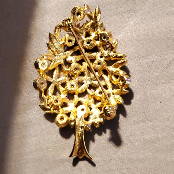 Vintage Sphinx of England Christmas Tree Brooch Pin - Picture 2 of 5